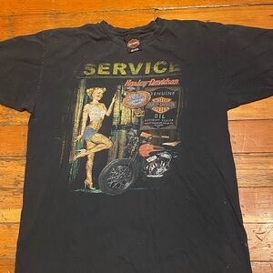 Harley tee - large